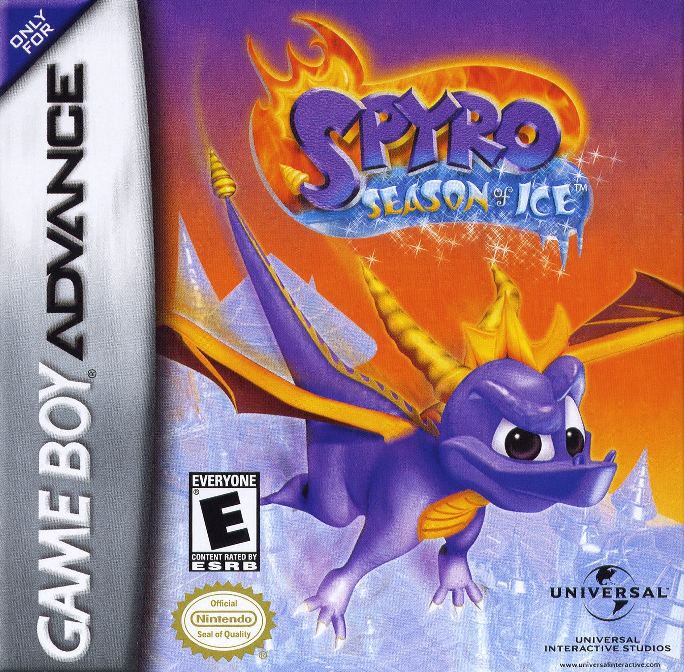 Spyro Season of Ice - GameBoy Advance