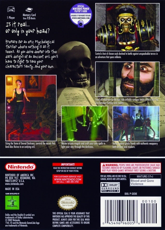 Eternal Darkness - Gamecube