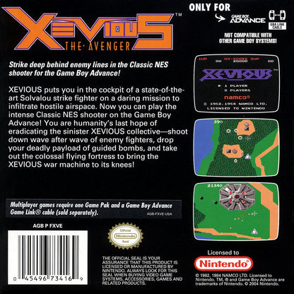 Xevious [Classic NES Series] - GameBoy Advance - Retro Island Gaming