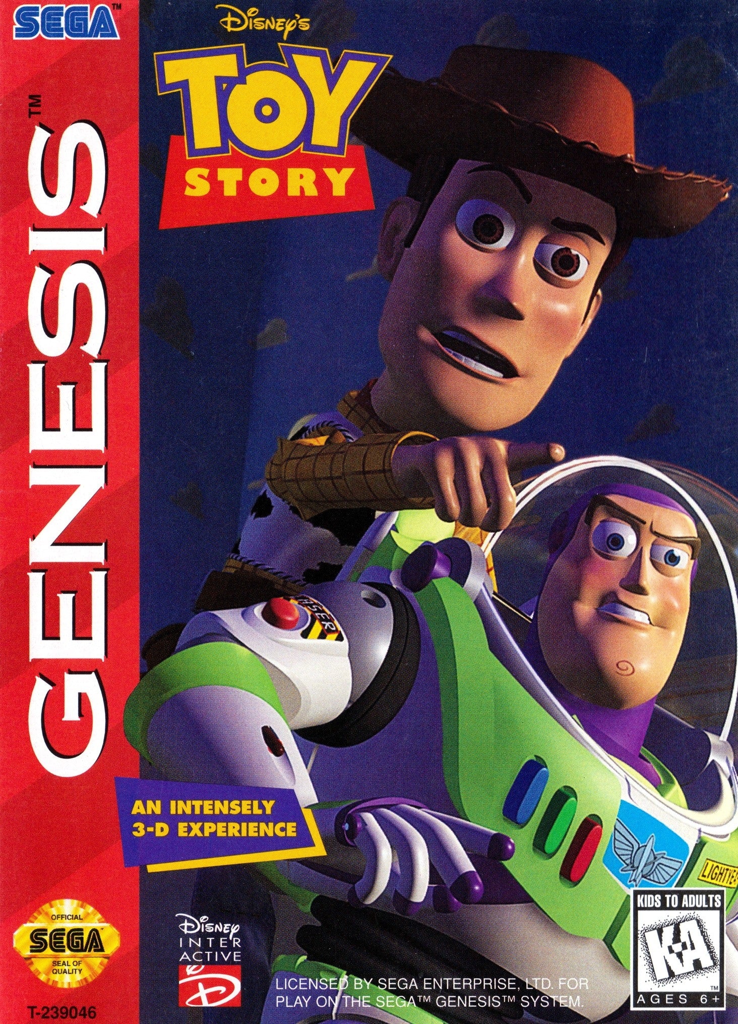 Toy Story - Sega Genesis