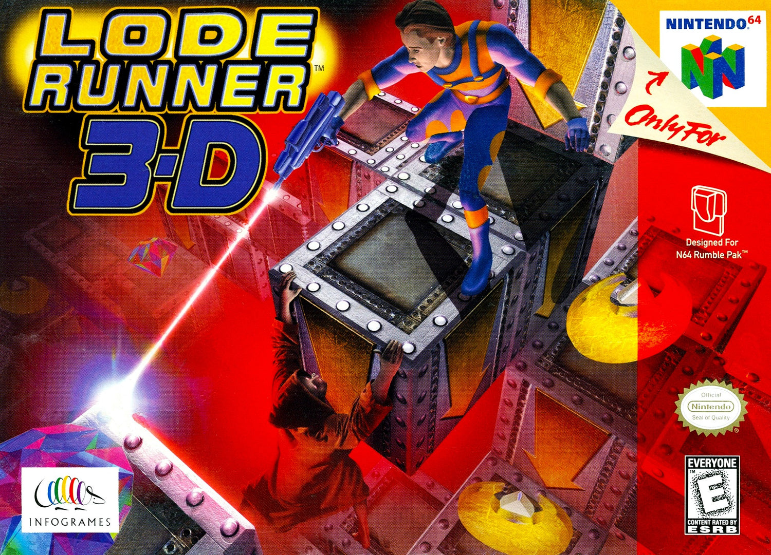 Lode Runner 3D - Nintendo 64