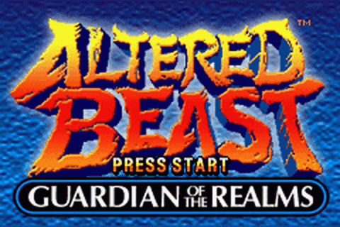 Altered Beast Guardian of the Realms - GameBoy Advance