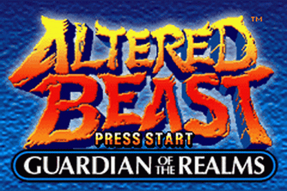 Altered Beast Guardian of the Realms - GameBoy Advance