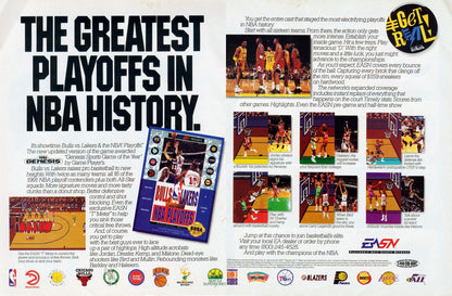 Bulls vs Lakers and the NBA Playoffs - Sega Genesis - Retro Island Gaming