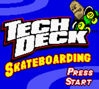 Tech Deck Skateboarding - GameBoy Color