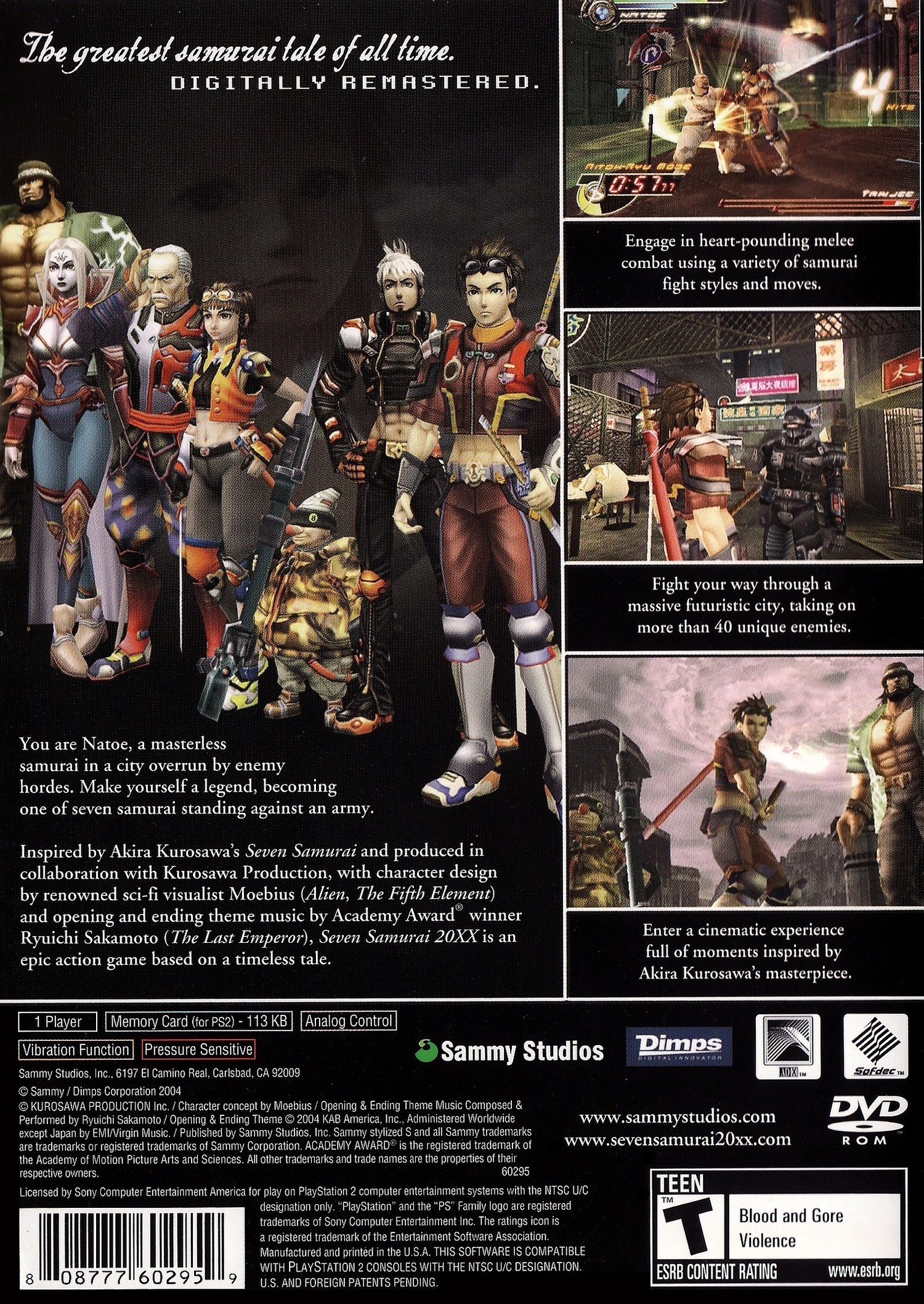 Seven Samurai - Playstation 2
