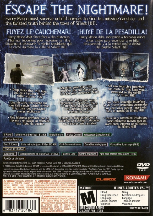 Silent Hill: Shattered Memories - Playstation 2
