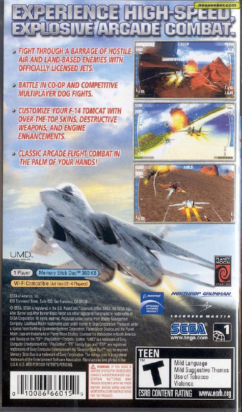 After Burner Black Falcon - PSP