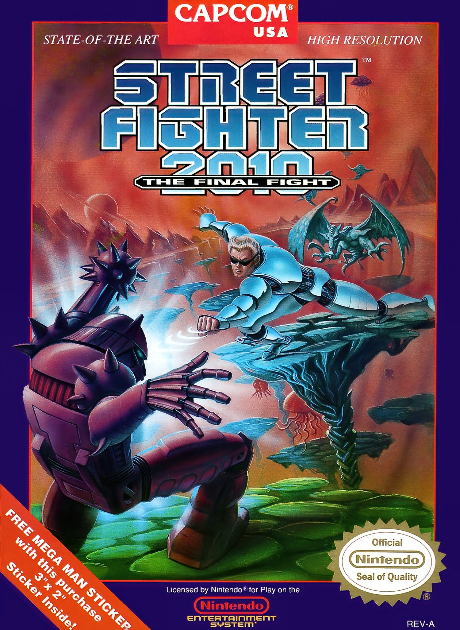 Street Fighter 2010 the Final Fight - NES