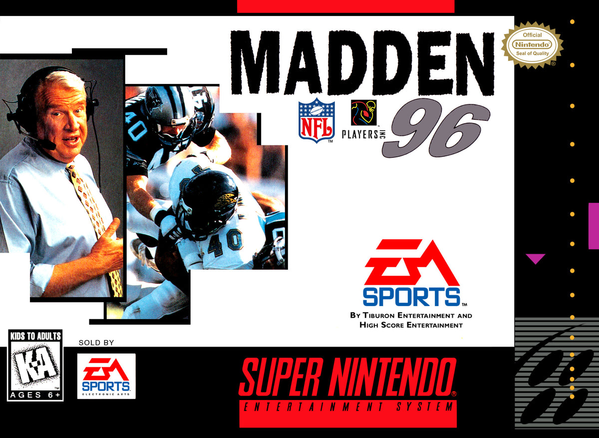 Madden 96 - Super Nintendo - Retro Island Gaming