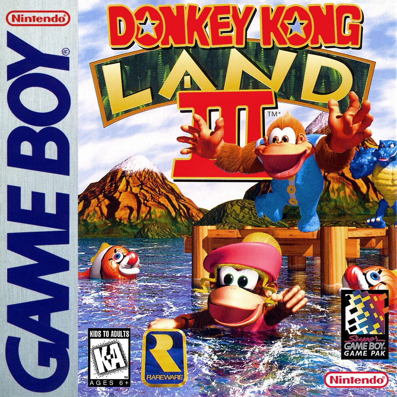 Donkey Kong Land III - GameBoy