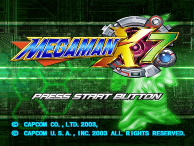 Mega Man X7 - Playstation 2
