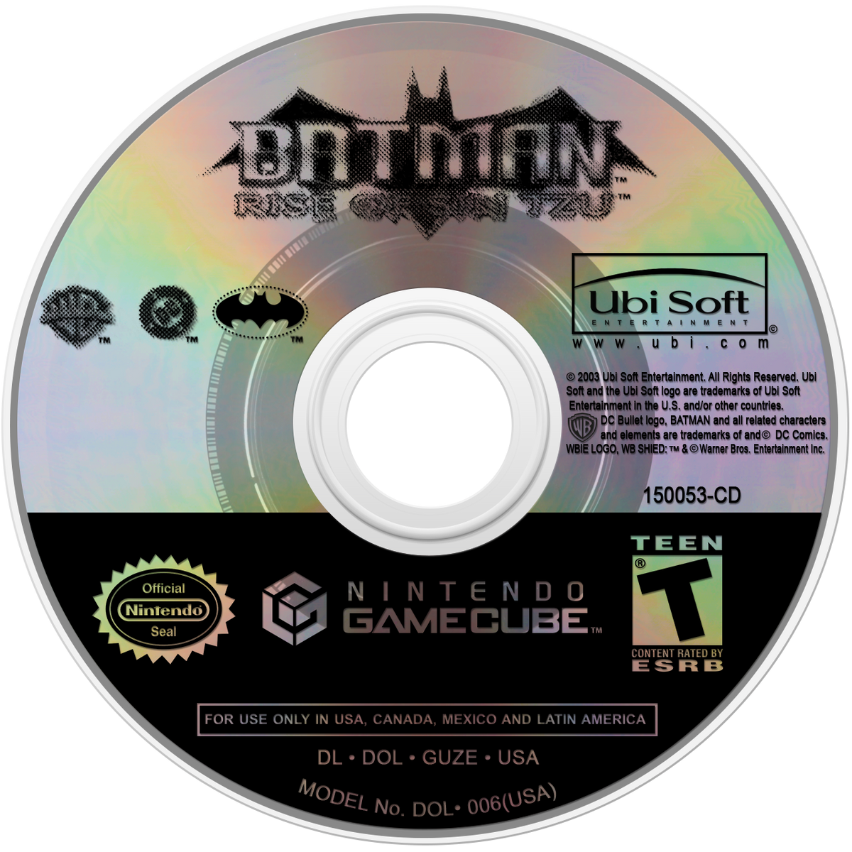 Batman Rise of Sin Tzu [Lithograph Edition] - Gamecube