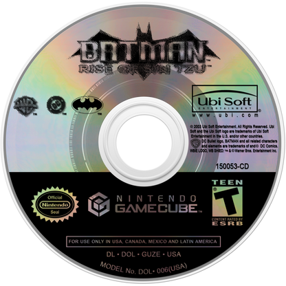 Batman Rise of Sin Tzu [Lithograph Edition] - Gamecube