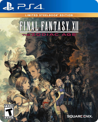 Final Fantasy XII: The Zodiac Age [Limited Steelbook Edition] - Playstation 4 - Retro Island Gaming