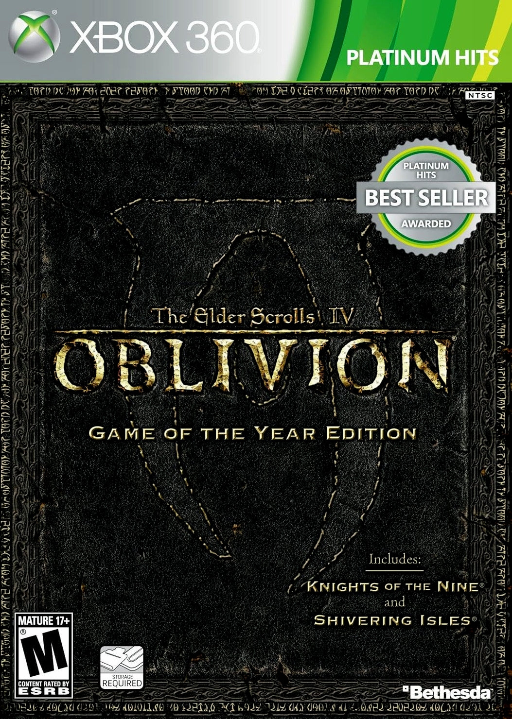 Elder Scrolls IV Oblivion [Game of the Year Platinum Hits] - Xbox 360