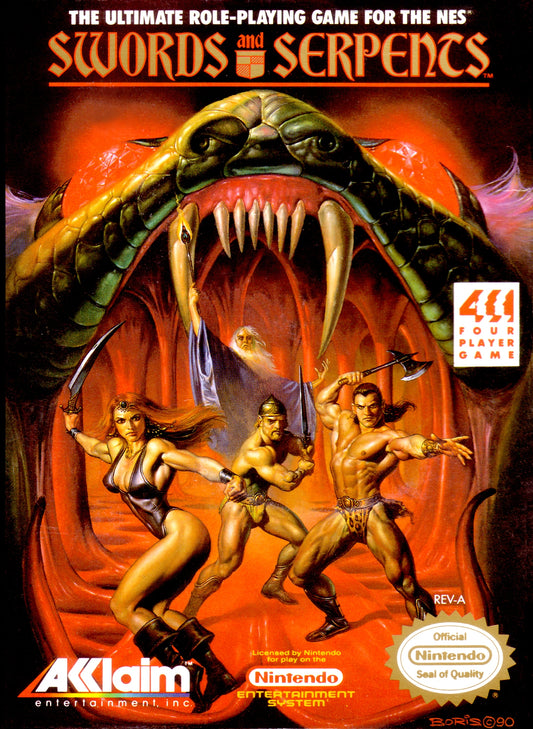 Swords and Serpents - NES - Retro Island Gaming
