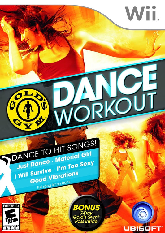 Gold's Gym Dance Workout - Wii - Retro Island Gaming