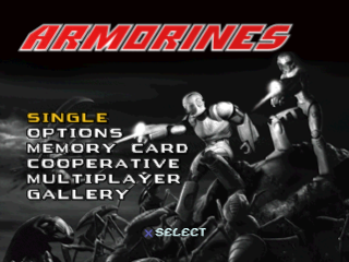 Armorines Project SWARM - Playstation