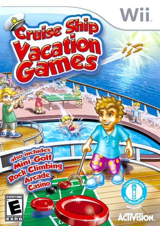 Cruise Ship Vacation Games - Wii - Retro Island Gaming