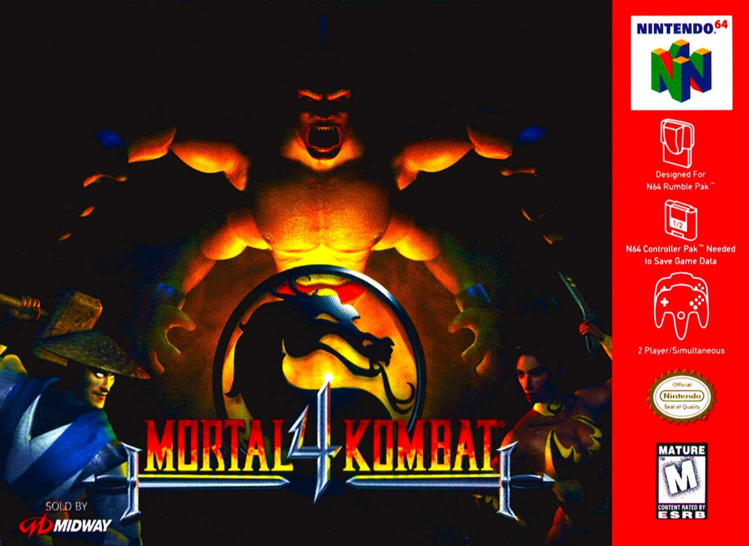 Mortal Kombat 4 - Nintendo 64