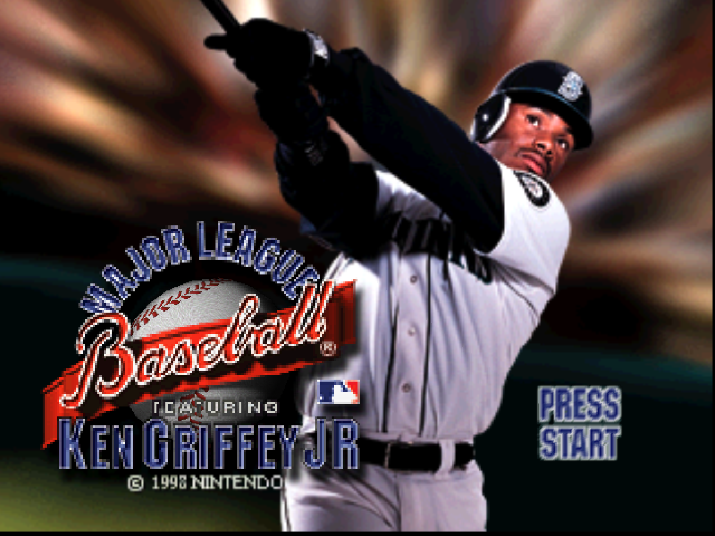 Major League Baseball Featuring Ken Griffey Jr - Nintendo 64