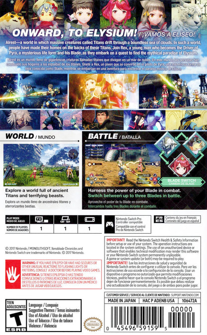 Xenoblade Chronicles 2 - Nintendo Switch - Retro Island Gaming