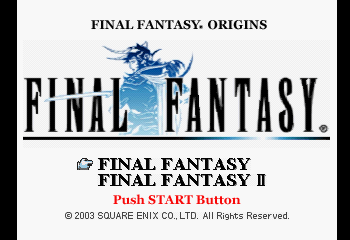 Final Fantasy Origins - Playstation