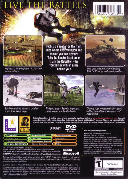 Star Wars Battlefront - Xbox - Retro Island Gaming