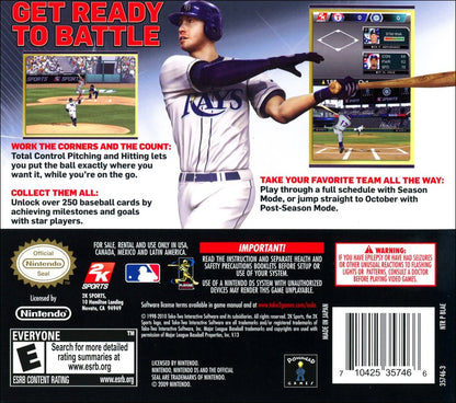 Major League Baseball 2K10 - Nintendo DS - Retro Island Gaming