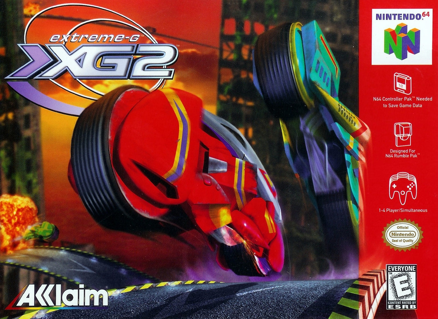 XG2 Extreme-G 2 - Nintendo 64