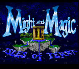 Might and Magic III Isles of Terra - Super Nintendo