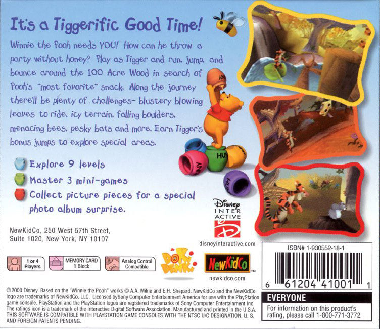 Tigger's Honey Hunt - Playstation
