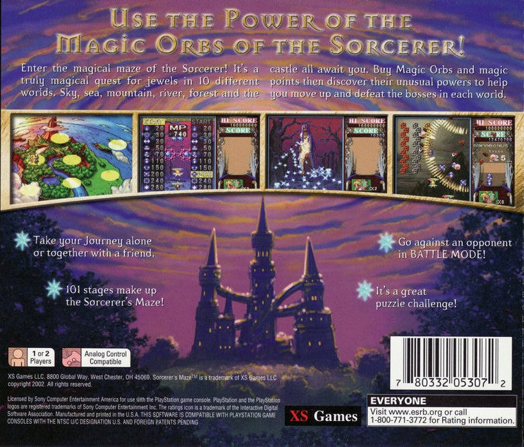 Sorcerer's Maze - Playstation