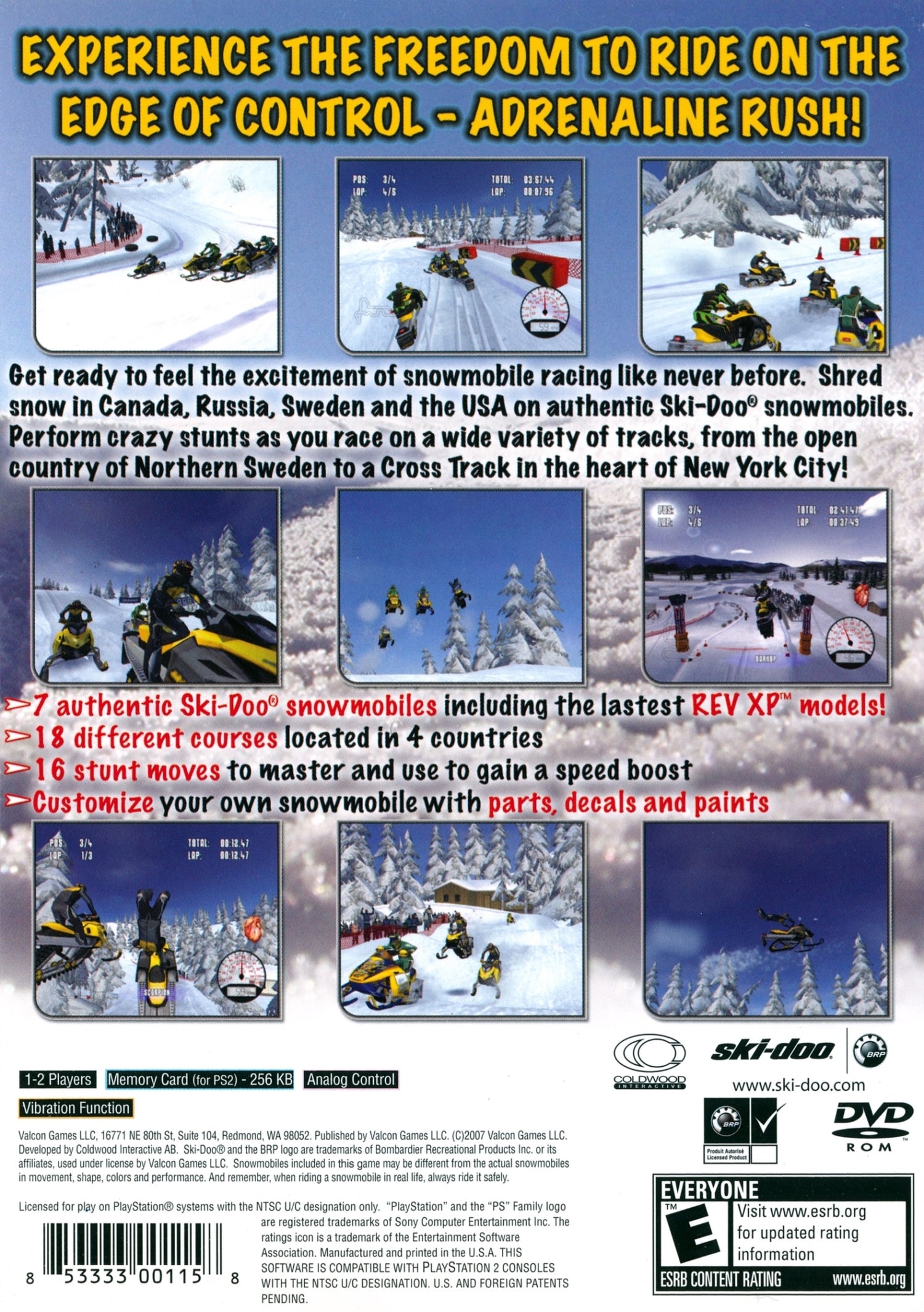 Ski-Doo Snow Racing - Playstation 2