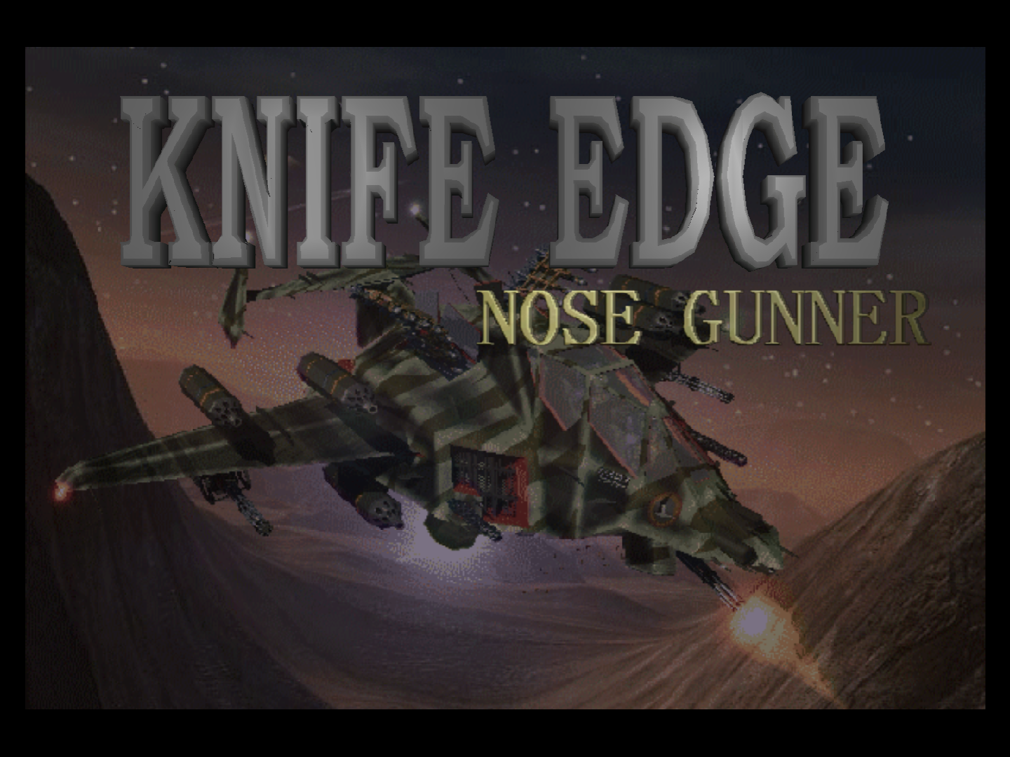 Knife Edge Nose Gunner - Nintendo 64