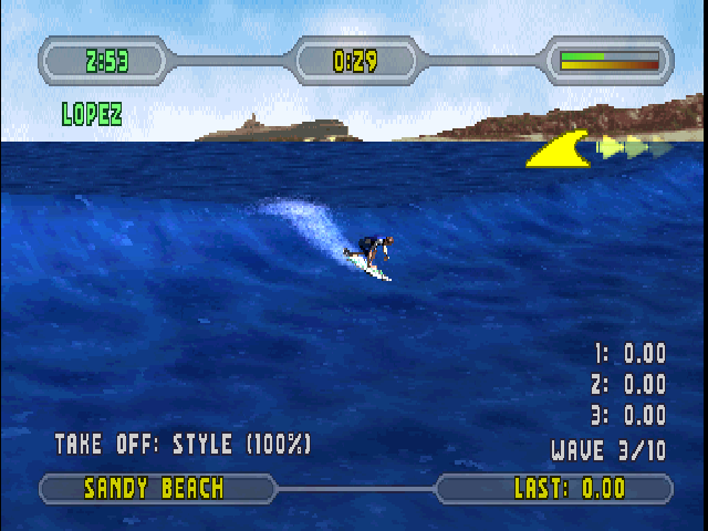 Championship Surfer - Playstation