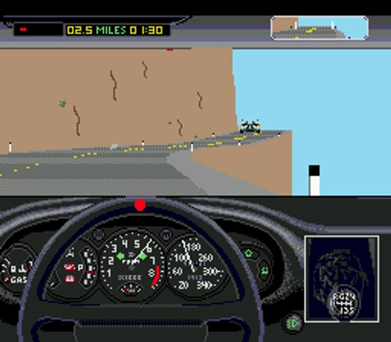 The Duel Test Drive II - Sega Genesis - Retro Island Gaming