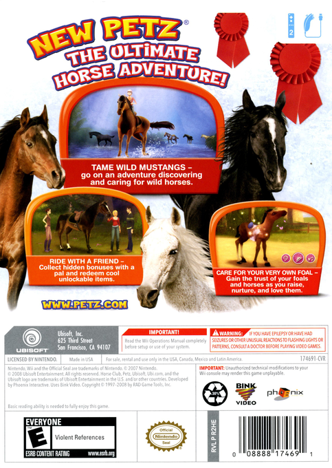 Petz Horse Club - Wii