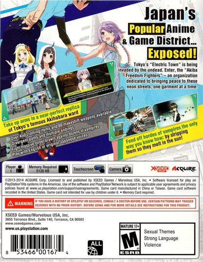 Akiba's Trip: Undead & Undressed - Playstation Vita - Retro Island Gaming