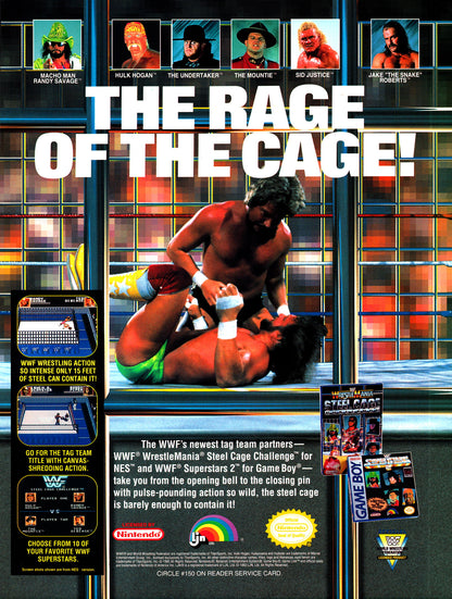 WWF Wrestlemania Steel Cage Challenge - NES - Retro Island Gaming