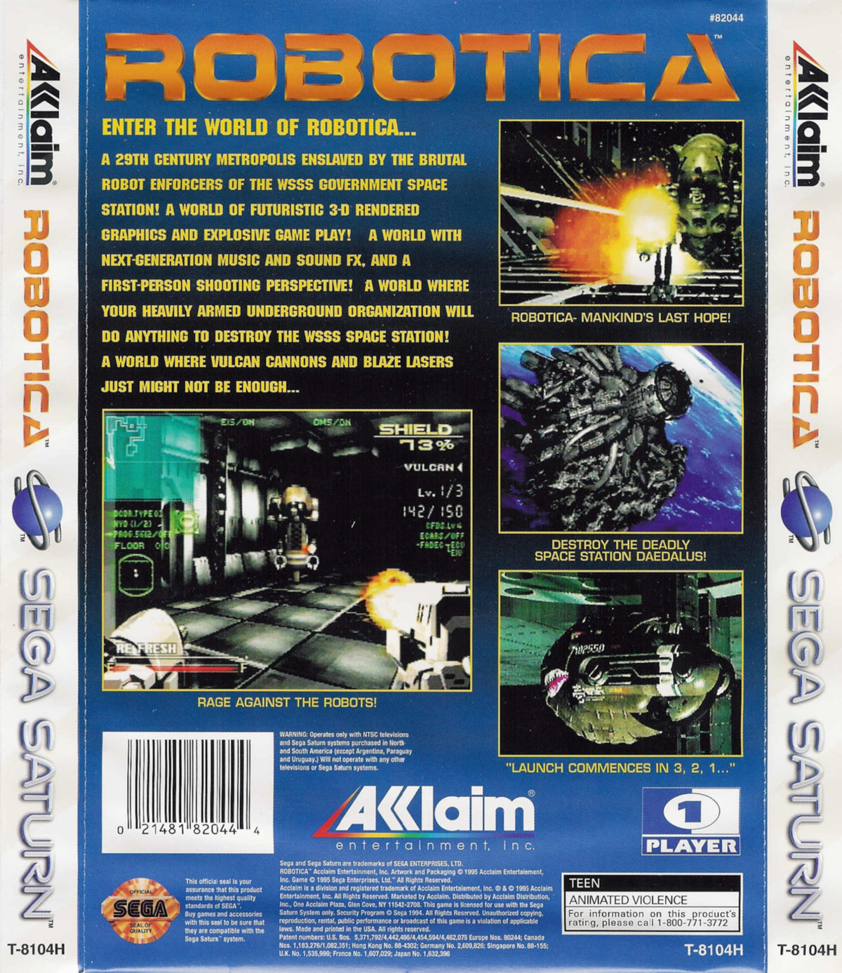 Robotica - Sega Saturn