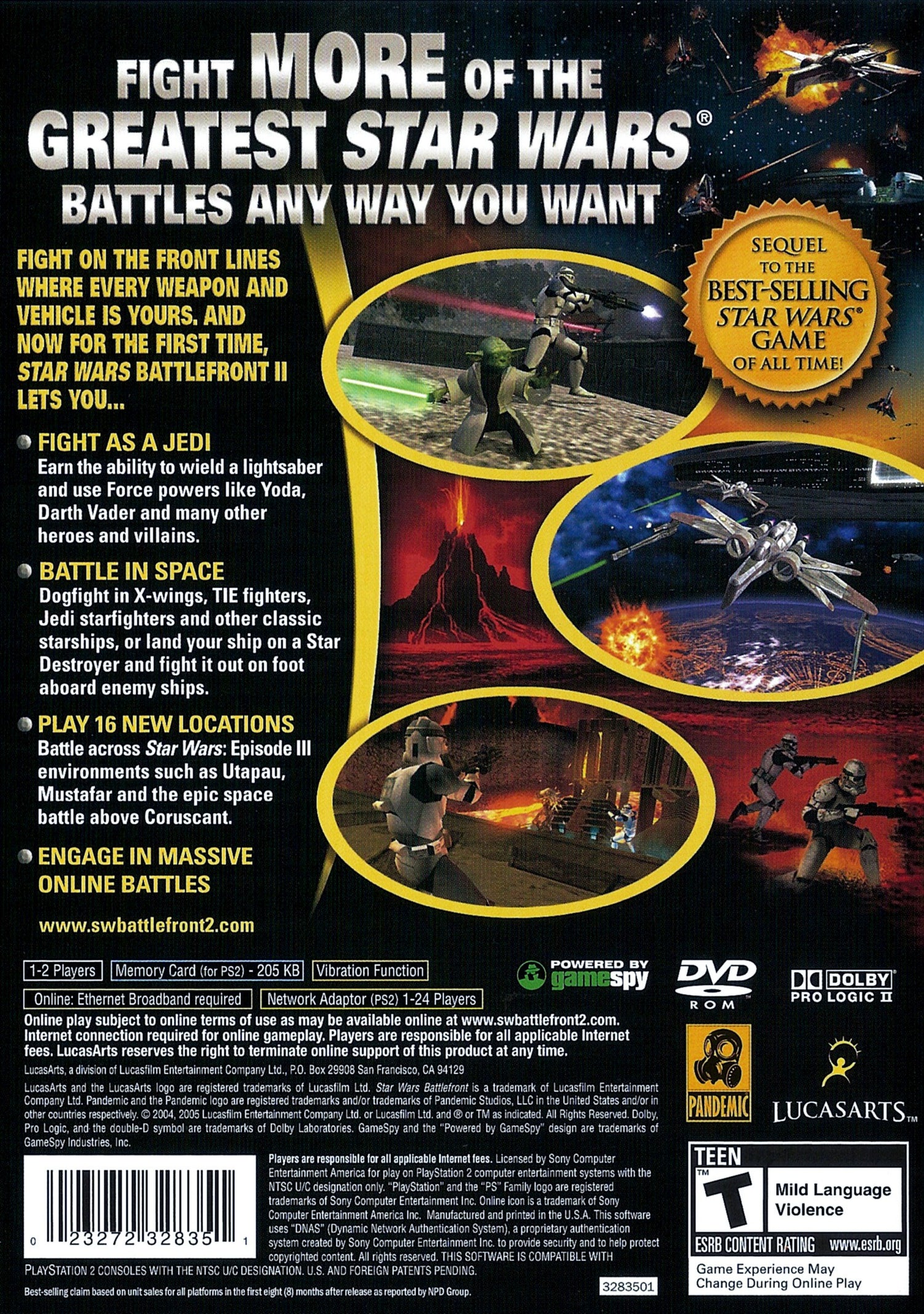 Star Wars Battlefront 2 [Greatest Hits] - Playstation 2