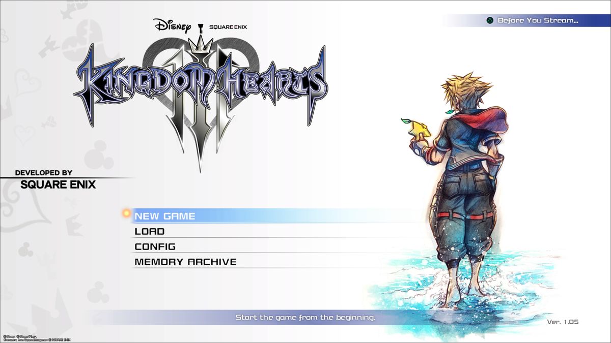 Kingdom Hearts III - Playstation 4