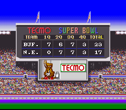 Tecmo Super Bowl - Super Nintendo