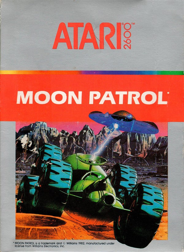 Moon Patrol - Atari 2600