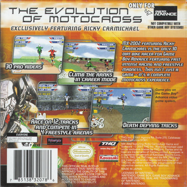 MX 2002 - GameBoy Advance
