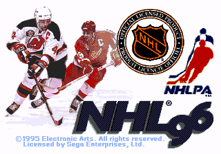 NHL 96 - Sega Genesis