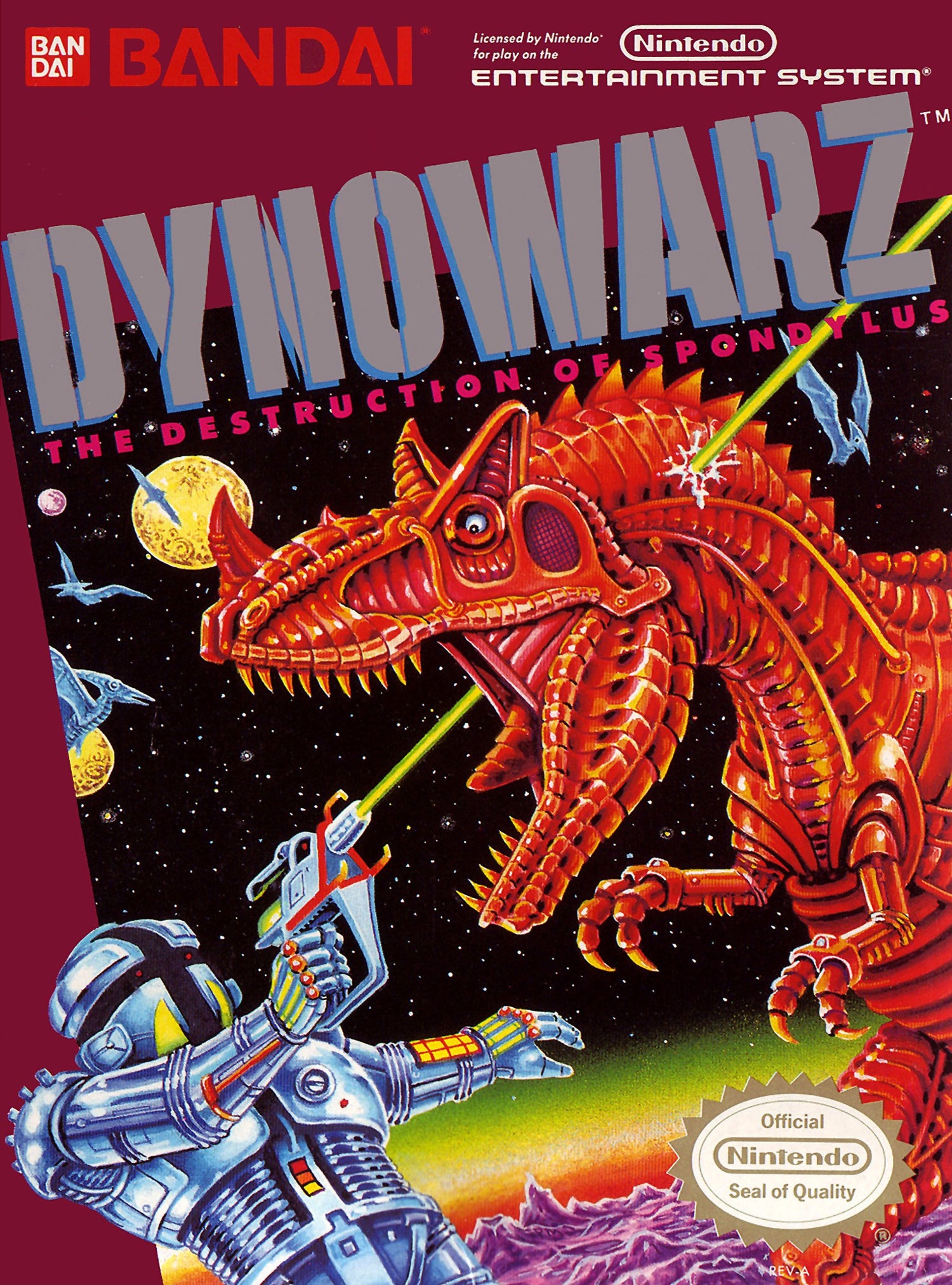 Dynowarz The Destruction of Spondylus - NES
