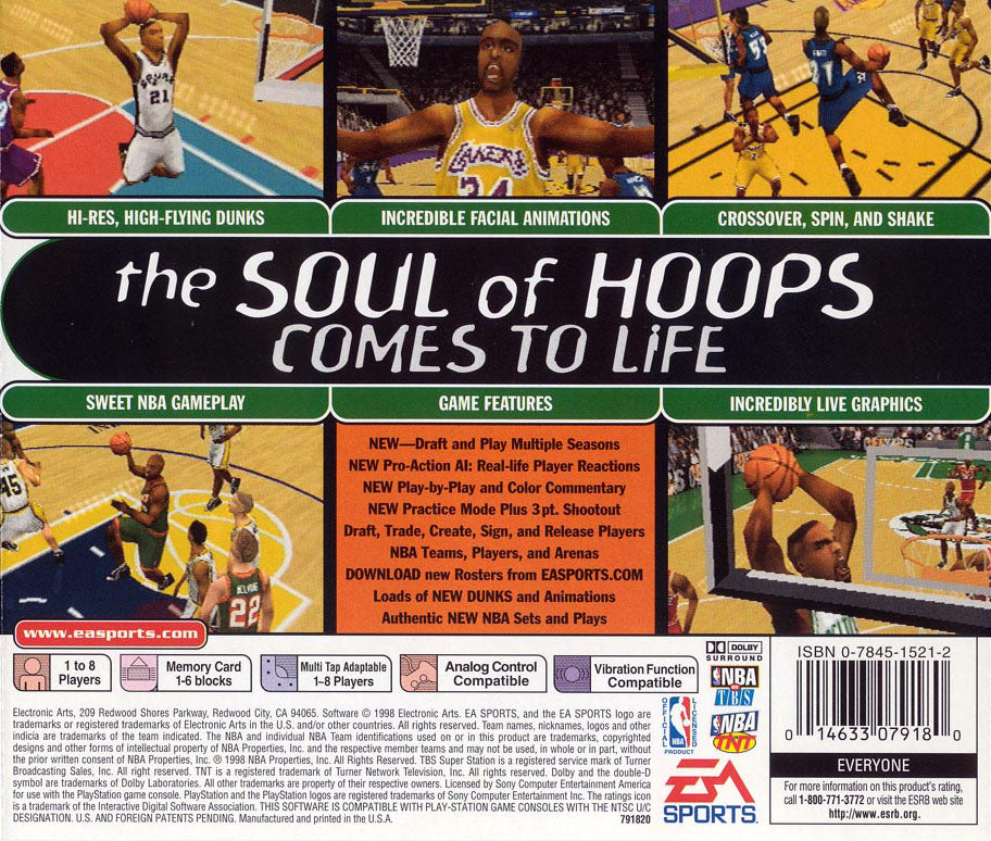 NBA Live 99 - Playstation